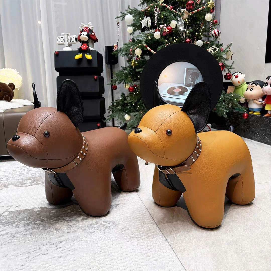 Dog Sofa Chair Ecological Cowhide Leather