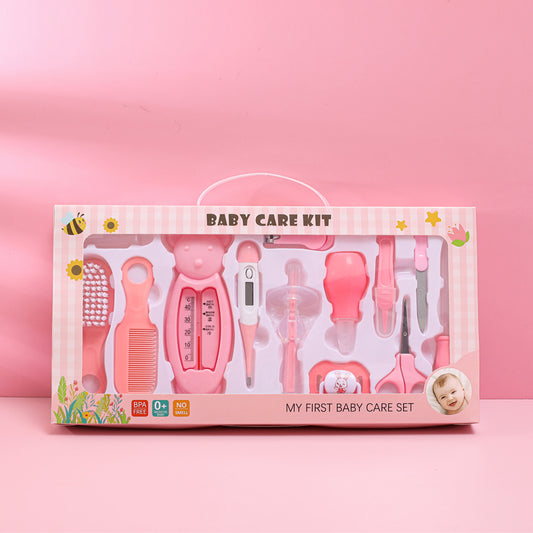 My First Baby Care Set – 13-Piece Grooming & Health Kit
