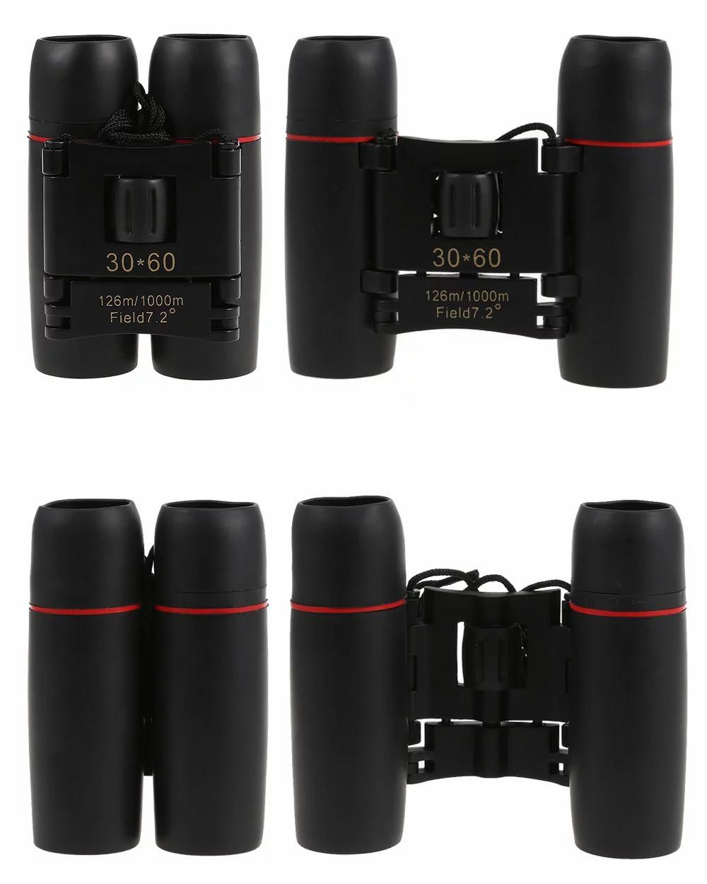 Binoculars 30X60  Portable Low Light Outdoor Night Vision Telescope & Optics