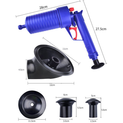 High-Pressure Pipe Dredger – Manual Drain Cleaner for Toilets