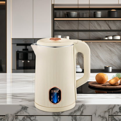 Electric Kettle – 2.5L | 1500W | One-Touch Operation | 360° Swivel Base