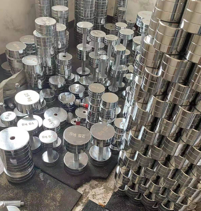 Round Head Fixed Dumbbells