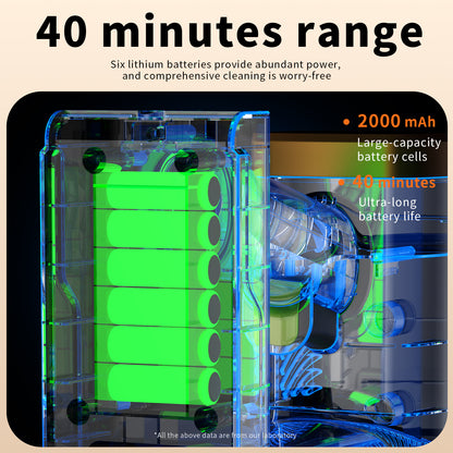 Wireless Vacuum Cleaner | 3000W | Cordless | Space-Saving Design