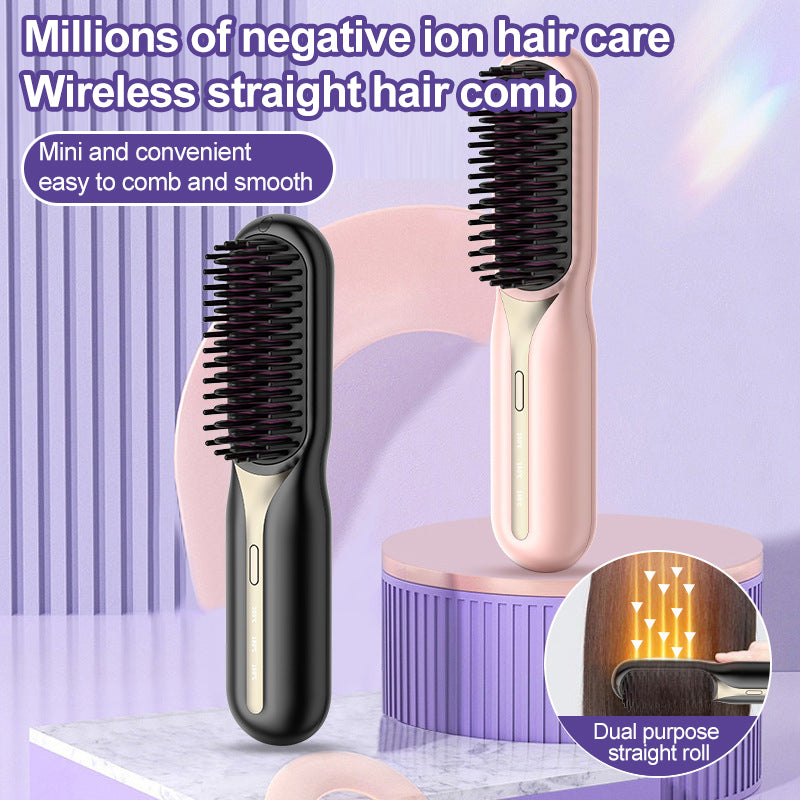 Hair Straightening Brush – Fast, Safe & Stylish