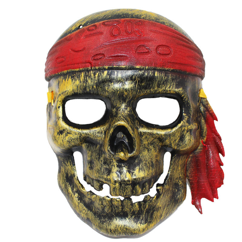 Pirate Skull Mask Set – Silver &  Gold