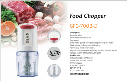 Wonder Chopper | 400W | 2.0L Capacity