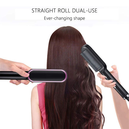Hair Straightener Brush| 230°C Max