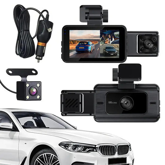 Dual-Channel IPS Dash Cam