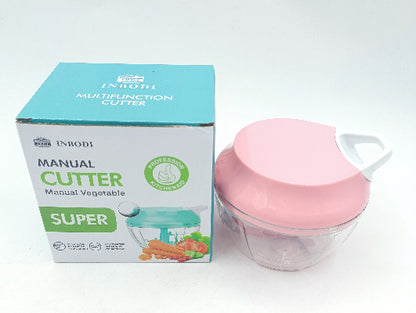 Manual Food Processor Vegetable Chopper,