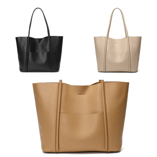 2pcs in 1 Handbag Set Retro Large