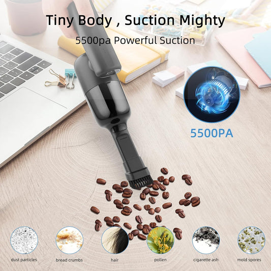 5-in-1 Multi-Functional Vacuum Cleaner & Inflation Pump Set