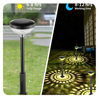 Nuopake Solar Garden Lights & Pathway Lamps