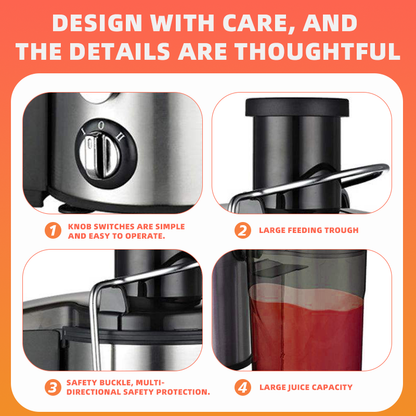 LB-53022 Juice Extractor – 800W | High Power, High Yield