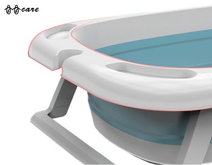 Baby Foldable Bath Tub Set