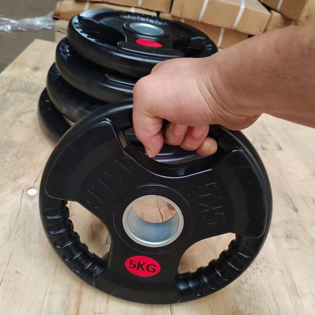 Plates Adjustable Weight Rubber Barbell Plates Set