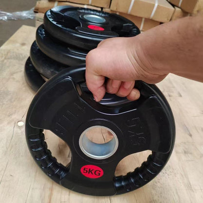 Plates Adjustable Weight Rubber Barbell Plates Set