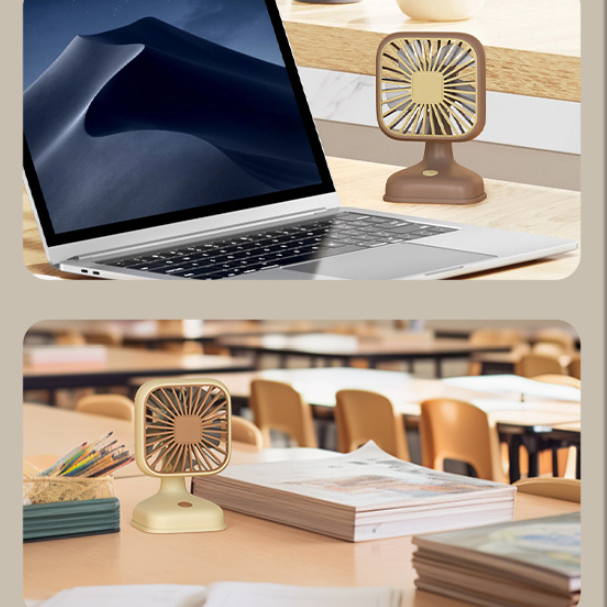 LED Desk Fan – Cute, Colorful & Cool!