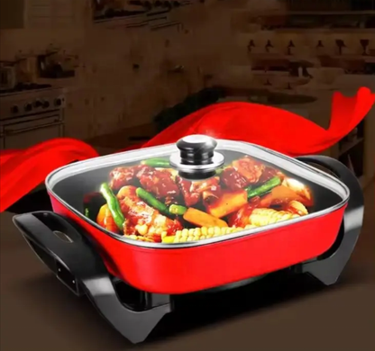 Electric Frying Pan – Cook Big, Clean Easy