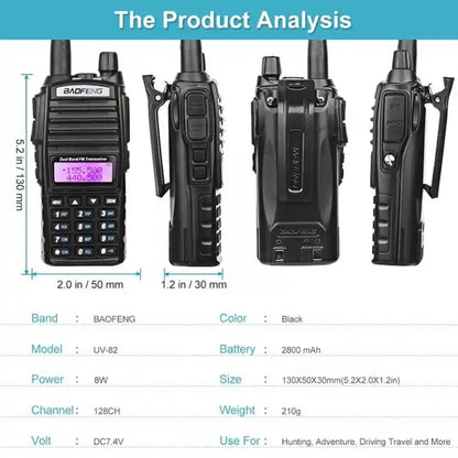 Dual Band Two-Way Radio