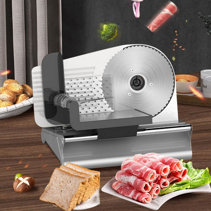 Electric Food Slicer – 500W | Adjustable Thickness | Stainless Steel Blade