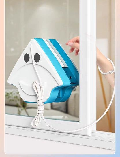 Double-Sided Triangular Glass Cleaner