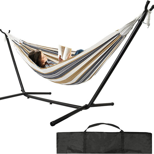 Double Hammock Stand 300KG Capacity Lightweight 13KG