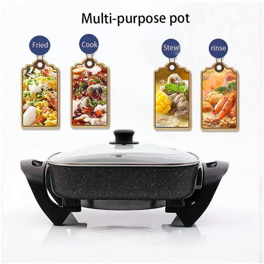 Electric Frying Pan – Cook Big, Clean Easy