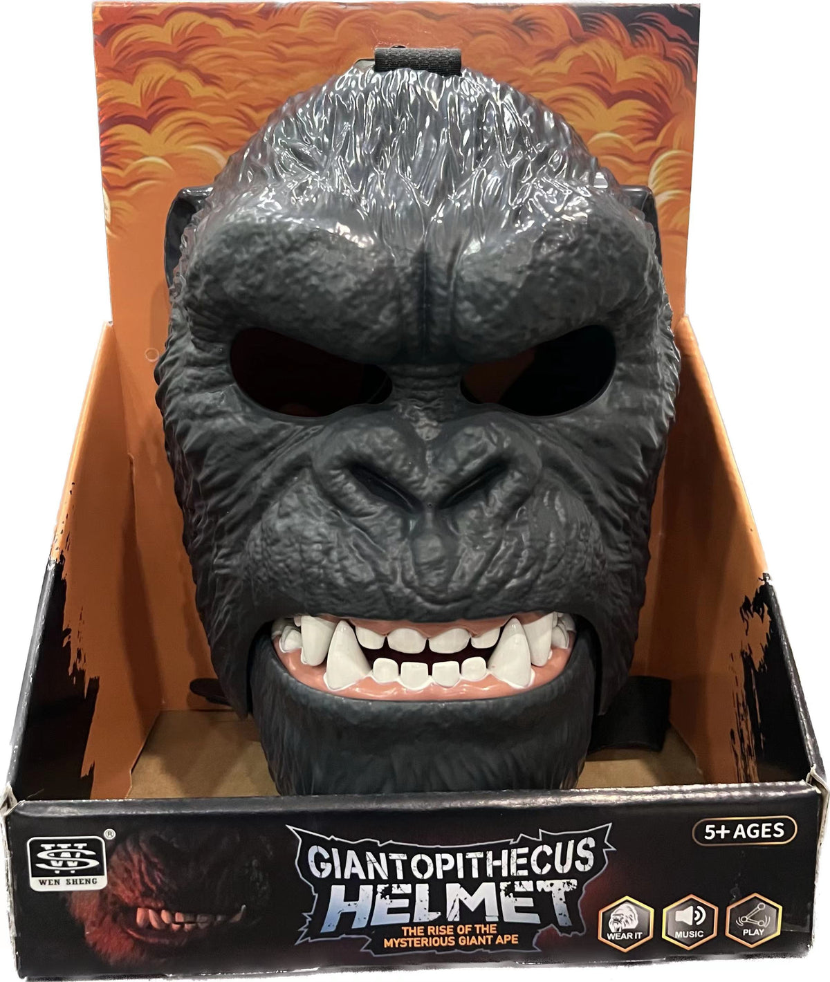 Giant Purple Ape Mask