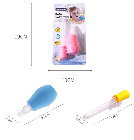 KUBEBON Baby Care Tools – Bulb Syringe & Dropper Set