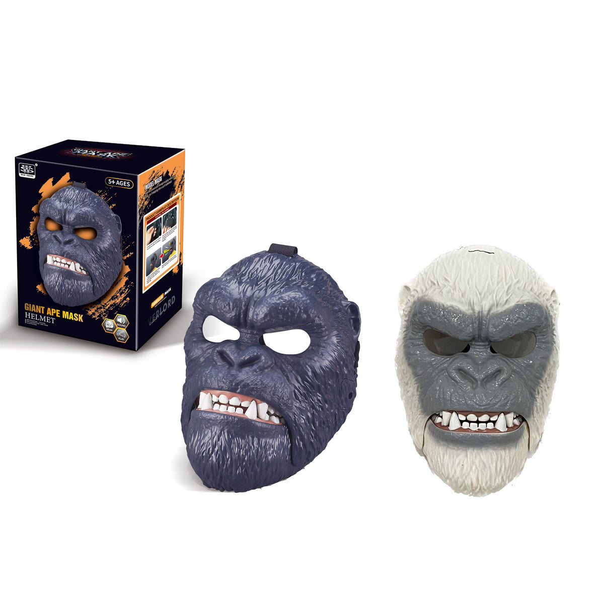 Giant Purple Ape Mask