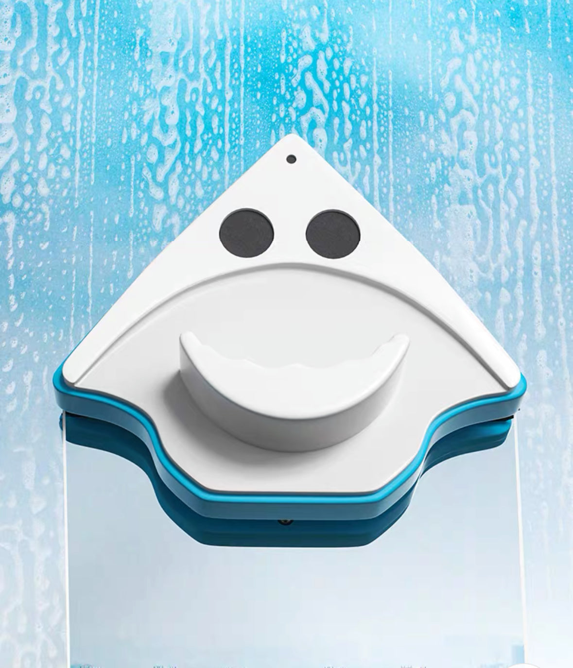 Double-Sided Triangular Glass Cleaner