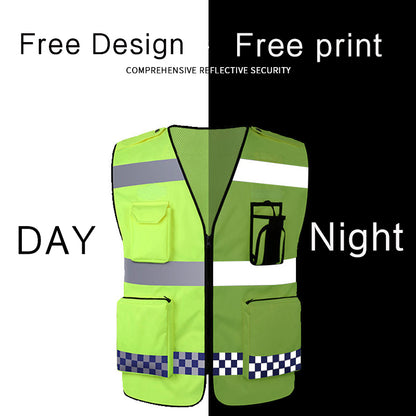 High-Visibility Safety Vest – Stay Seen, Stay Safe