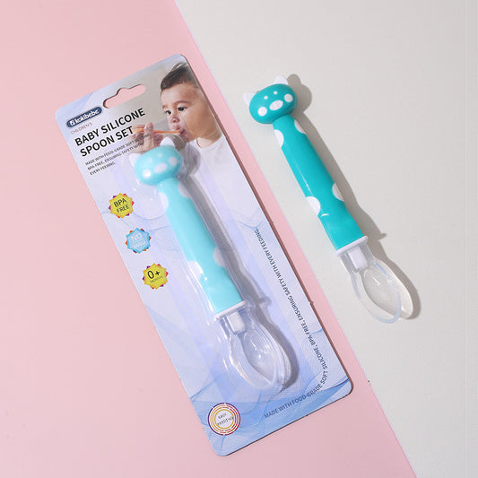 Baby Silicone Spoon – Soft-Tip Feeding Spoon