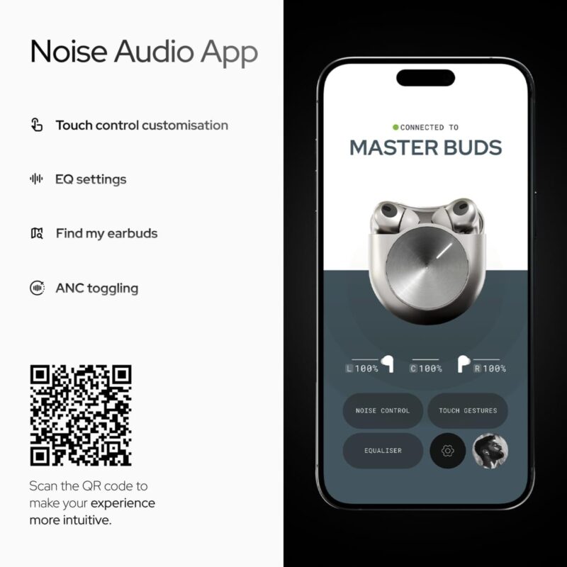 Noise Master Buds, Sound by Bose in-Ear Bluetooth Earbuds
