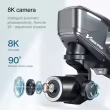 V196 5G GPS Drone 8K Professional Dual Camera
