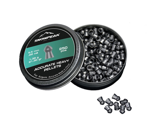 Snowpeak Accurate Heavy Pellets – 5.5mm