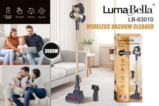 Wireless Vacuum Cleaner | 3000W | Cordless | Space-Saving Design