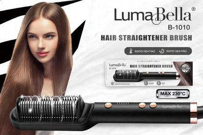 Hair Straightener Brush| 230°C Max