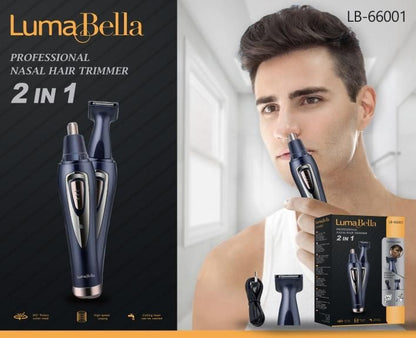 Professional 2-in-1 Nasal Hair Trimmer
