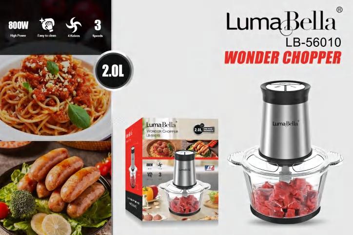 Wonder Chopper | 800W | 2.0L Capacity