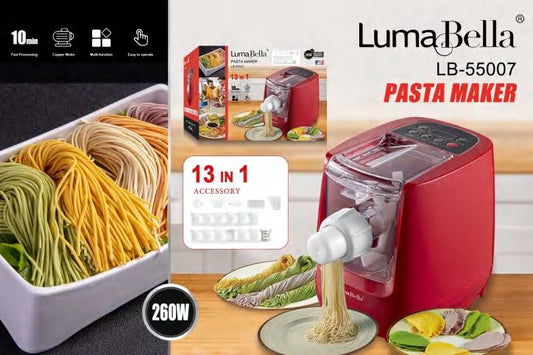 Pasta Maker | 260W | 13-in-1 Accessory Set