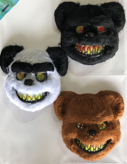 Teddy Bear Mask Trio