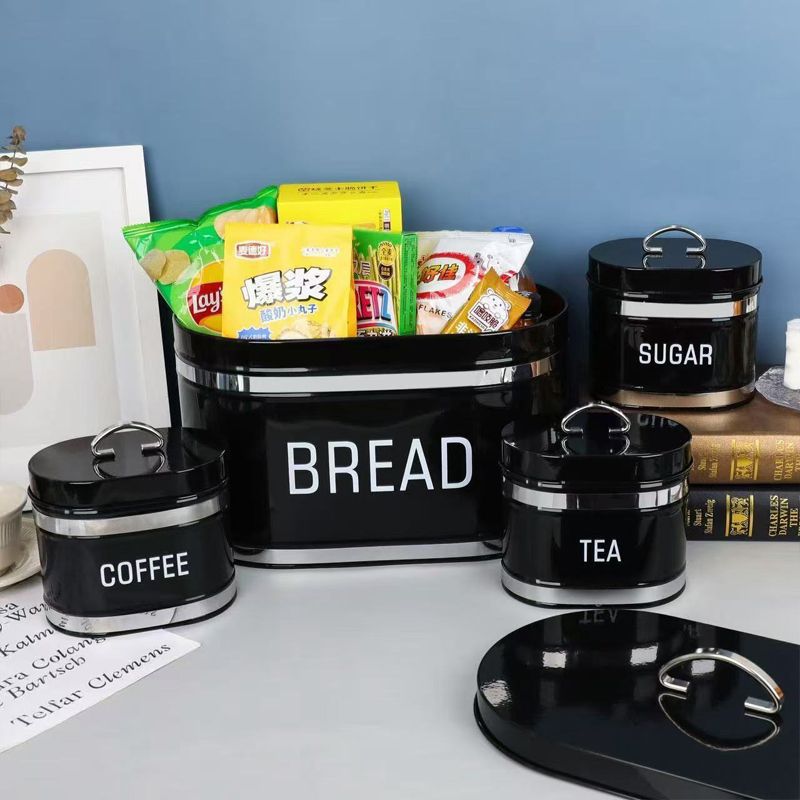 Cream Metal Kitchen Storage