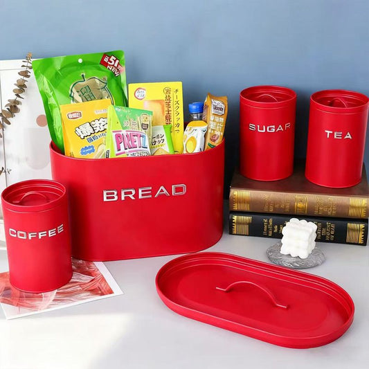 Metal Kitchen Storage Set