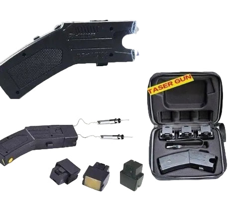 Police-Grade Stun Gun Kit – 3-Head TASER