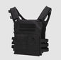 Black Tactical Vest – Multi-Pocket Combat Gear for Security