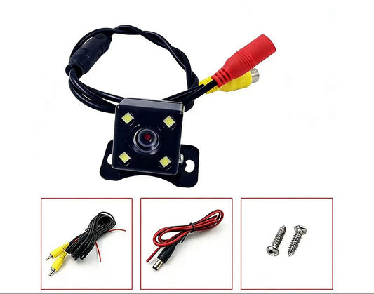 Rearview Backup Camera System – Night Vision + RCA Connectivity