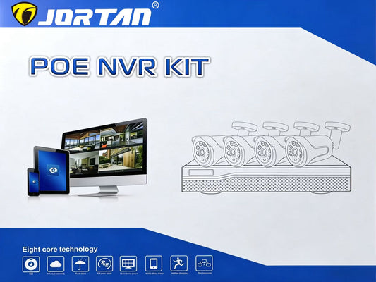 POE NVR Surveillance Kit – HD Security with Cloud Access & Mobile Monitoring