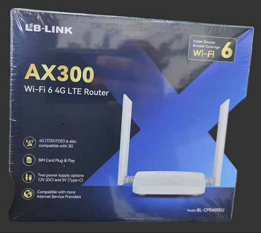 LB-Link BL-CPE600EU AX300 Wi-Fi 6 4G LTE Router