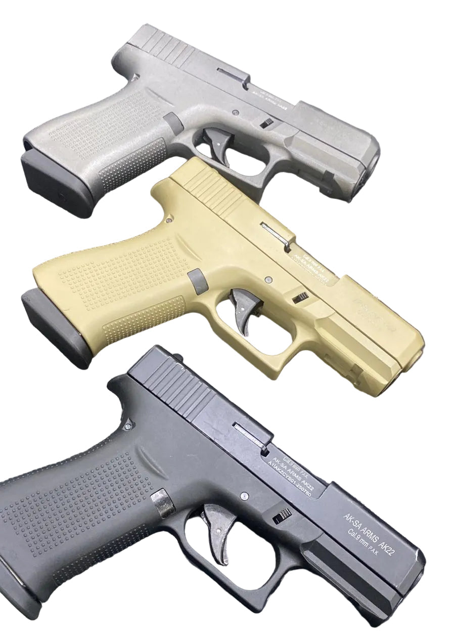 Aksa AK22 Black 9mm P.A.K